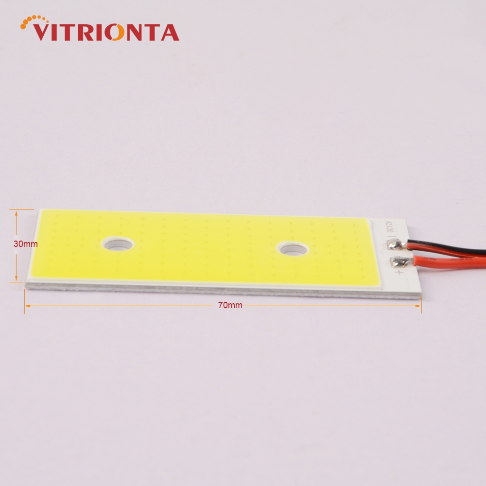 car light with hole 30*70mm