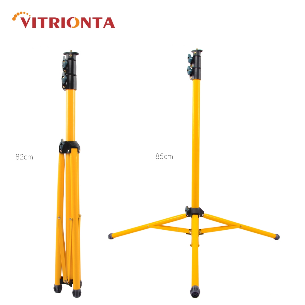 2meter extendable yellow tripod for outdoor camping light