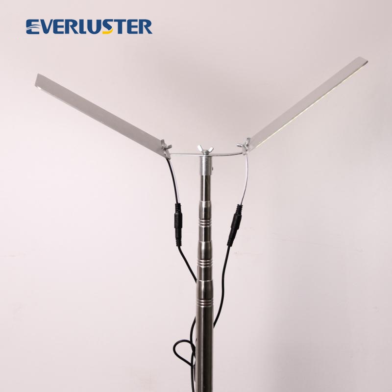 telescopic stainless steel led rod camping light